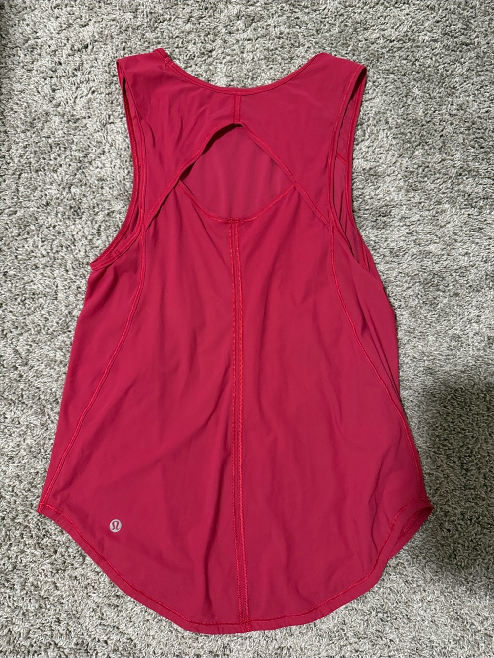 lululemon athletica Deep Pink Racerback Training Tank